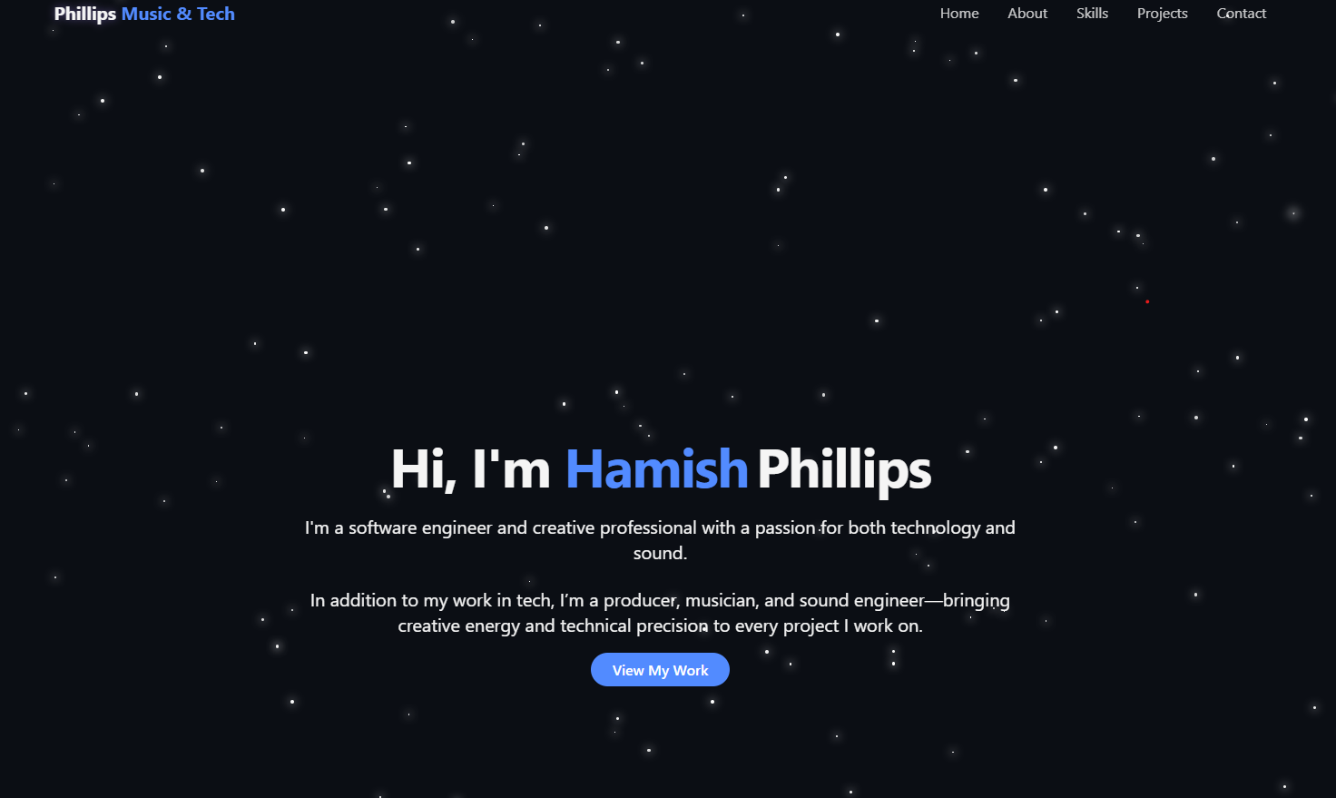 Phillips Music & Tech Website